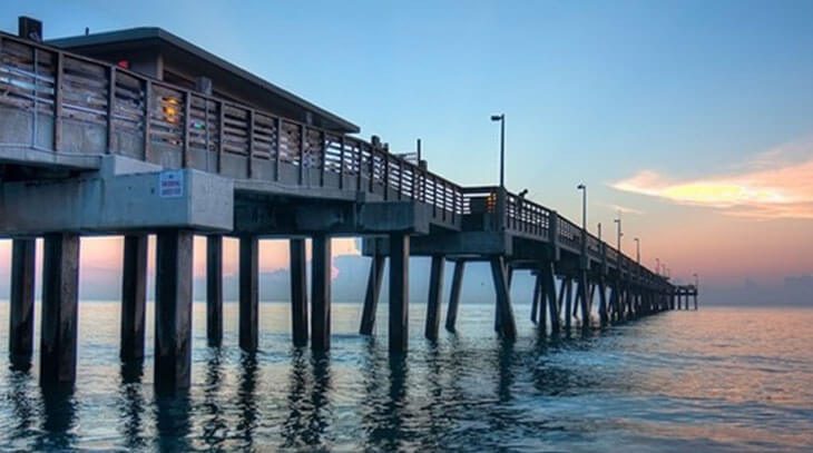 Dania Beach fishing pier